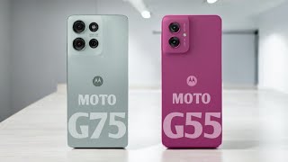 Motorola Moto G75 vs Moto G55  Moto G75 vs Moto G55  specs and review 🔥 [upl. by Austina]