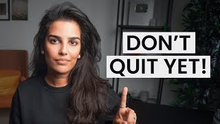 5 Things To Do Before You Quit [upl. by Annora]