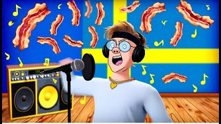 Swedish National  BACON SONG [upl. by Bui]