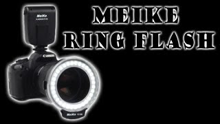 Meike LED Macro Ring Flash FC100 Review [upl. by Skell]