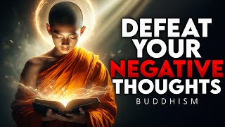 How to Defeat Negative Thoughts and Stay Positive  Buddhism [upl. by Silisav99]