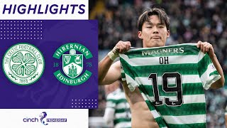 Celtic 31 Hibernian  Oh Hyeongyu Completes Comeback With Winner Off Bench  cinch Premiership [upl. by Salahi154]