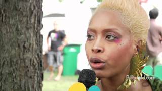 Exclusive Interview w Erykah Badu [upl. by Esorrebma978]