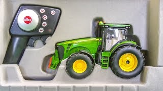 RC Tractor gets unboxed and tested John Deere stuck [upl. by Uzzi]