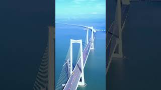 ShenzhenZhongshan Bridge🌉 discoverchina travel bridge shorts [upl. by Gensmer]