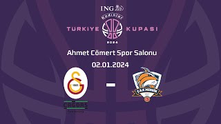 Galatasaray Çağdaş Faktoring  ÇBK Mersin ING Kadınlar Türkiye Kupası Çeyrek Final [upl. by Clynes955]