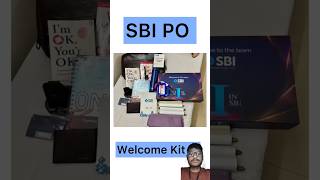 Welcome kit sbi po ibps unboxing futurebanker bankerslife motivation tranding shorts [upl. by Ideih443]