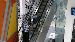 STEP 150 escalator cleaning machine [upl. by Martz]