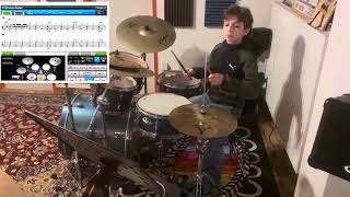 O Jays Love Train Drum Set Drum Energy student ￼ [upl. by Aip]