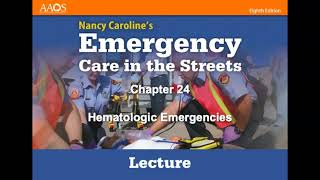 Chapter 24 Hematologic Emergencies [upl. by Hootman314]