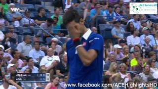 Novak Djokovic vs Marin Cilic US OPEN 2015 [upl. by Sparhawk]