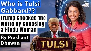 Trump Shocked the World by Choosing a Hindu Woman USAs Spy Chief  Who is Tulsi Gabbard [upl. by Wyon]