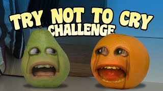 Annoying Orange  Try Not to Cry Challenge [upl. by Oluap]