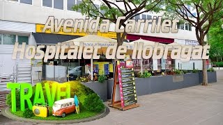 Avenida Carrilet Hospitalet de Llobregat ☕ HD 1080p50 [upl. by Aihsenak]