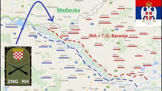 Zarobljena Ustaška diverzantska grupa ubačena u Baranju preko Mađarske 1991 [upl. by Kciwdahc]