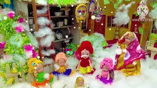 Khushi Cartoon Doll part48Barbie Doll all day routine in India villageBarbie Doll bedtime story [upl. by Nemhauser]