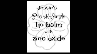 Lip Balm with Zinc Oxide  Sun Protection for Lips [upl. by Jasmina]