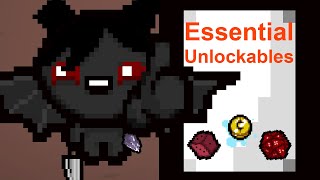 Essential Unlockables  The Complete Guide The Binding of Isaac Afterbirth [upl. by Hazeefah]