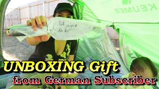 Unboxing Gift from German Subscriber Schmunzel57 [upl. by Rodnas518]