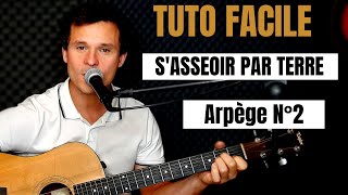 Tuto guitare Alain Souchon  Sasseoir par terre Accords et paroles [upl. by Neddy]