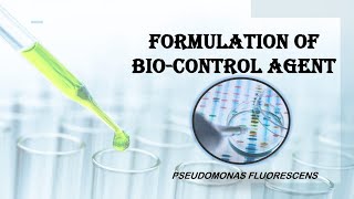 Formulation of BoiControl Agent PSEUDOMONAS FLUORESCENS BR College of Agriculture Sahawa churu [upl. by Megan469]