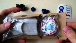 Meteo LDrago LW105LF BB88 Unboxing Beyblade Metal Fight Fusion [upl. by Anneyehc539]