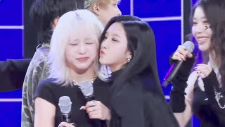 DaYeon kiss Hikaru only🤭 241112 The Show [upl. by Anaicilef128]