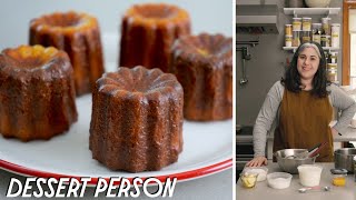 Claire Saffitz Teaches How to Make Canelés  Dessert Person [upl. by Donni]