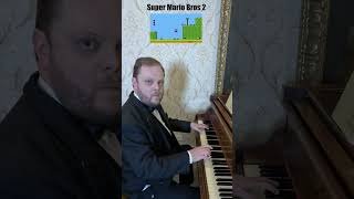 Super Mario Bros Songs on Piano shorts [upl. by Elocyn]