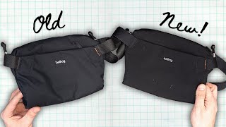 The NEW fabric for the Bellroy Lite series Lite Sling Mini 4L comparison [upl. by Gabler]