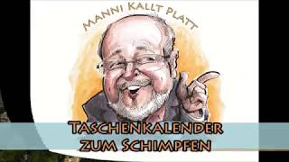 Manni kallt Platt Taschenkalender zum Schimpfen [upl. by Ruon]