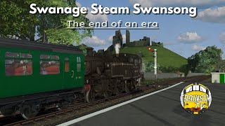 Swanage Steam Swansong  1966 [upl. by Weed601]