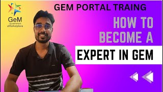 GEM PORTAL TRAINING ONLINE I GeM Portal in Hindi I GOVERNMENT E MARKET [upl. by Esimehc]