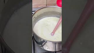 Making cream cheese at home youtubechamps cheese [upl. by Heller]