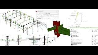 Automated steel connection design in CYPE 3D as per ANSIAISC code [upl. by Tully984]