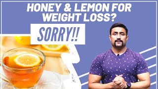 Honey amp Lemon For Weight Loss  Sorry [upl. by Long]