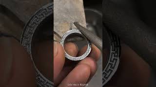 Wow Thats a Unique Platinum Ring Making Process shortvideo trending viral video shorts short [upl. by Antonietta789]