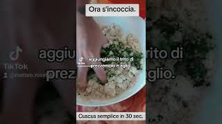 Cuscus in 30sec cucina cuscus pesce scogliera italy youtubeshorts shortvideo shorts short [upl. by Lydie]