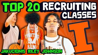 Meet The Recruits  Illinois  Top 20 College Basketball Recruiting Class Rankings [upl. by Petulia758]