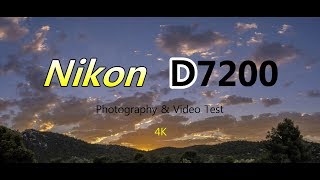 Nikon D7200 Test in 4K [upl. by Annaig836]