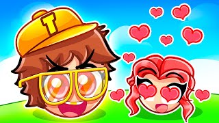 I Spent 100000 To Rizz My EX Girlfriend In Ball Eating Simulator [upl. by Guenna725]