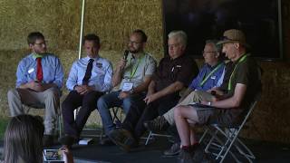 Direct Drill Discussion  Live in the Soil Tent at Groundswell 2019 [upl. by Quinta]