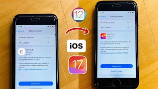 Update iPhone 6 from iOS 12 to iOS 17  iPhone 6 New update [upl. by Hubing]