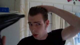 Rockabilly Hair Do pompadour tutorial german [upl. by Seline]