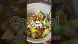 Caramel Apple Protein Treat shorts [upl. by Gnolb]