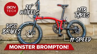 Custom OffRoad Brompton Will BLOW YOUR MIND The Build [upl. by Brunelle]