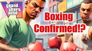 Boxing Game in GTA 6 Confirmed [upl. by Yelwar]