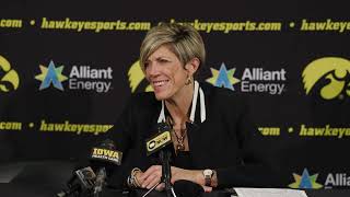 Iowa Womens Basketball Post Game Press Conference  110624 NIU [upl. by Derry147]