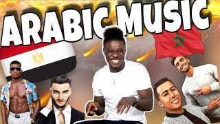 First Time Reacting To Arabic Music Must Watch🤯🔥 Mohamed Ramadan Aymane Serhani Nebghi Djini [upl. by Harat]