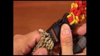 The Paracord Weaver How To  Ending the Slatts Rescue Weave Part 2 of 2 [upl. by Wanda]